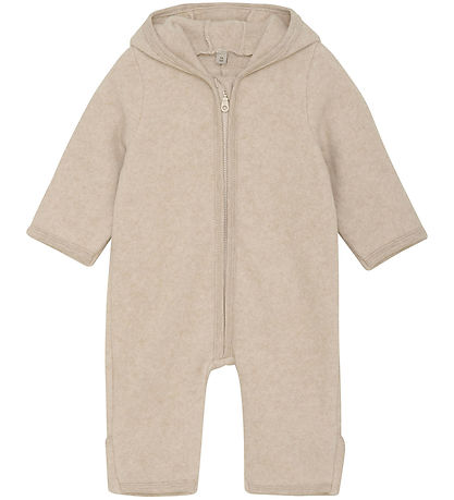 Huttelihut Pramsuit - Fleece - Camel Melange