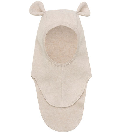 Huttelihut Balaclava - Fleece - Single Layer - Camel Melange w. 