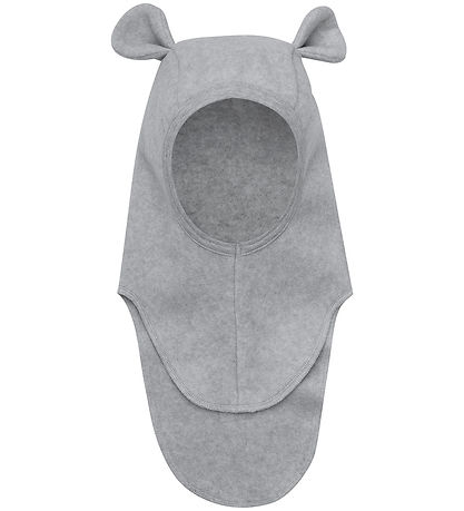 Huttelihut Balaclava - Fleece - Single Layer - Light Grey Melang
