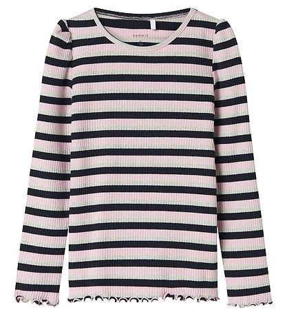 Name It Blouse - Rib - NmfBalisa - Dark Sapphire w. Stripes/Glim