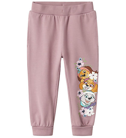 Name It Sweatpants - NmfJura PawPatrol - Elderberry w. Print