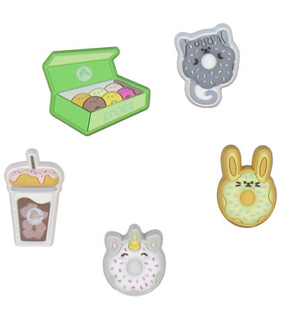 Crocs Pendant - Coffee Duck Donuts - 5-Pack