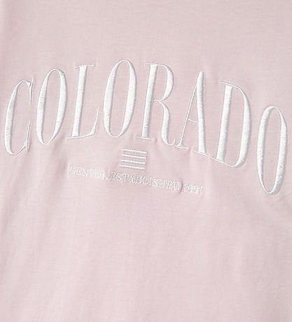 LMTD Stuttermabolur - NlfByasi - Bleikt Tulle/White Parfait
