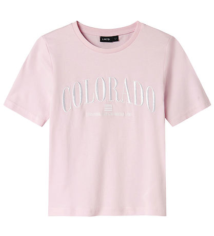 LMTD Stuttermabolur - NlfByasi - Bleikt Tulle/White Parfait