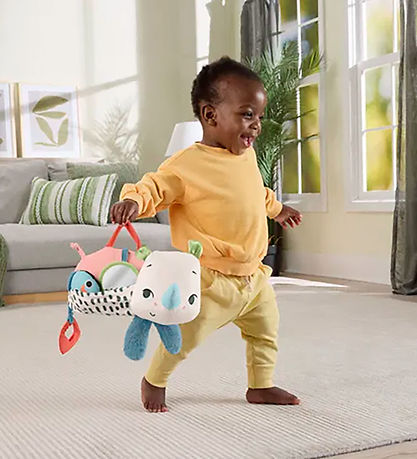 Fisher-Price Soft Toy - Planet Friends Tummy Time Rhino