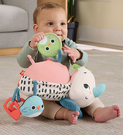Fisher-Price Soft Toy - Planet Friends Tummy Time Rhino