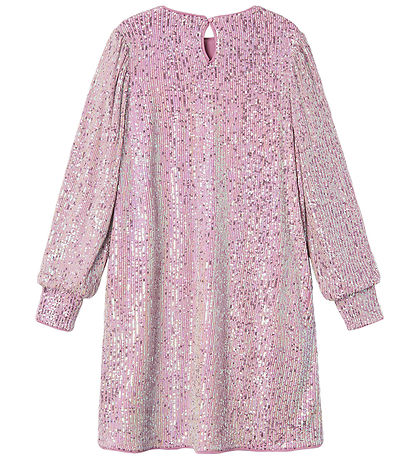 LMTD Dress - NlfRink - Lilac Snow w. Sequins
