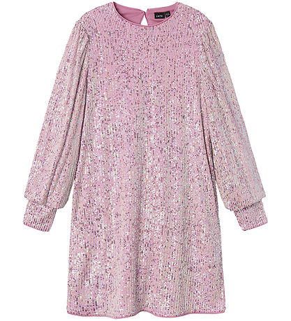 LMTD Dress - NlfRink - Lilac Snow w. Sequins