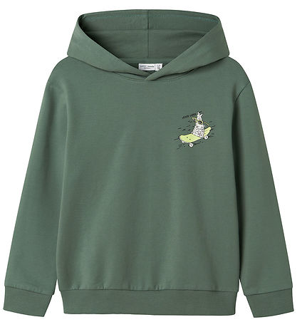 Name It Kapuzenpullover - NkmVugo - Dark Forest m. Print