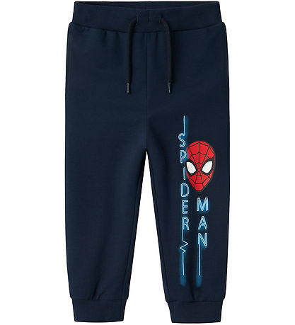 Name It Sweatpants - NmmJaan Spider-Man - Navy Blazer w. Print