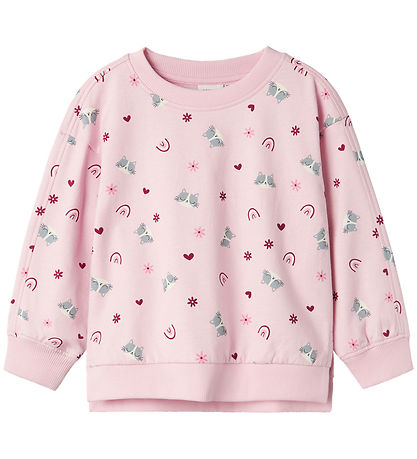 Name It Sweatshirt - NmfBiliva - Sweet Dreams w. Print