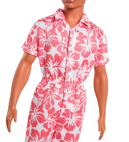 Barbie Dukke - 30 cm - Fashionista Ken Printed Boiler Suit
