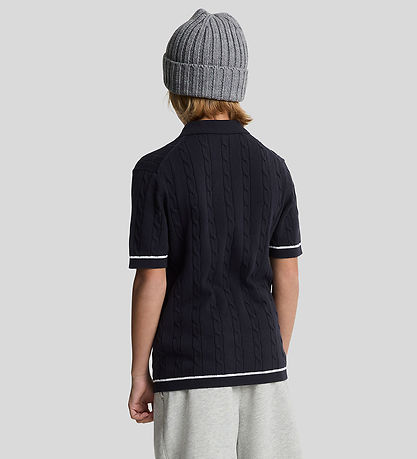 Lyle & Scott Polo - Prjónað - Dark Dökkblátt