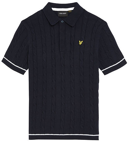 Lyle & Scott Polo - Prjónað - Dark Dökkblátt