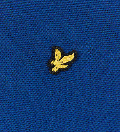 Lyle & Scott Stuttermabolur - Nú Blue