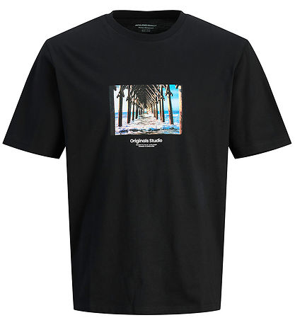 Jack & Jones Stuttermabolur - JorVesterbro - Svart
