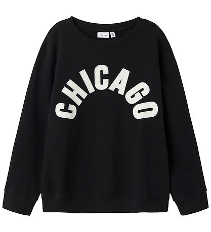 Name It Sweatshirt - NkmBifinn - Schwarz m. Print