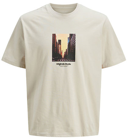 Jack & Jones - Stuttermabolur - JorVesterbro - Moonbeam