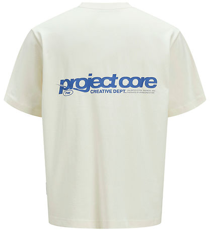 Jack & Jones Stuttermabolur - JcoUnion - Sweet Korn