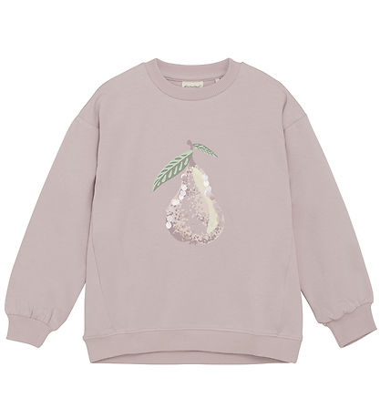 Minymo Sweatshirt - Burnished Lilac w. Print