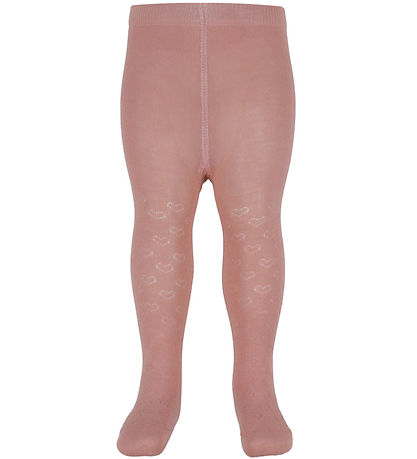Minymo Strumpfhosen - Lochmuster - 2er-Pack - Rosette m. Lochmus