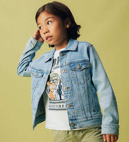 Name It Denim Jacket - NkmJagger - Light Blue Denim
