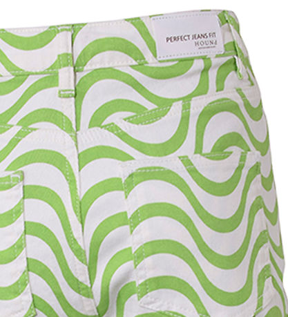 Hound Jeans - Wave Utskrivet Denim - Green
