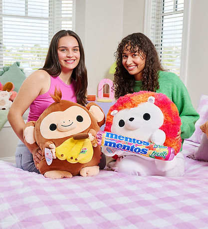 Snackles Soft Toy - 35 cm - Monkey Riko w. Bananas