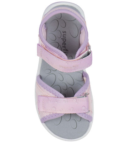 Superfit Sandalar - Pebbles - Bleikt/Fjólublátt