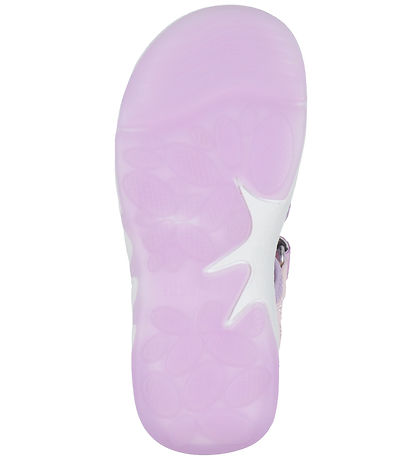 Superfit Sandalar - Pebbles - Bleikt/Fjólublátt