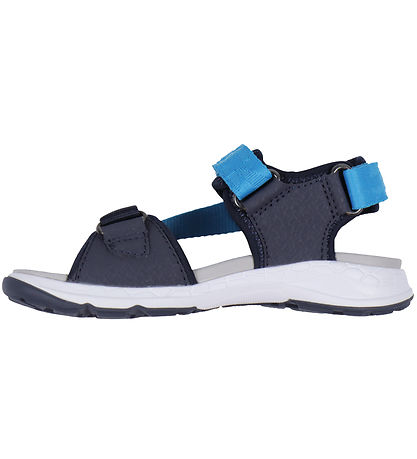 Superfit Sandalar - Criss Cross - Blátt/Turkis Grænt