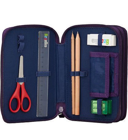 Ergobag Federmäppchen m. Inhalt - Maxi - JungleBear