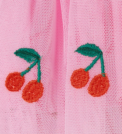 Stella McCartney Kids Tulle Skirt - Pink w. Embroidery