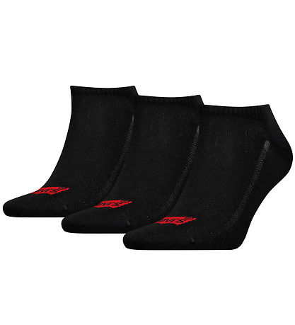 Levis Ankelsokker - Low Cut - 3-pack - Svart