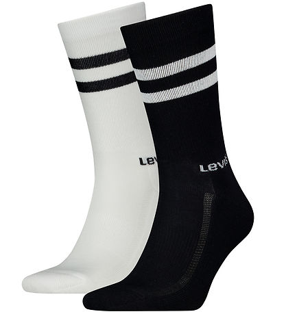 Levis Socken - Regular Cut - 2er-Pack - Schwarz/Weiß
