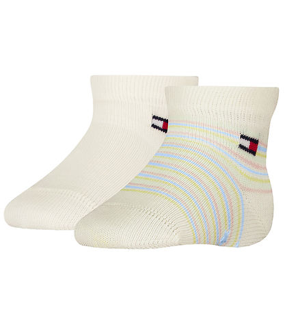 Tommy Hilfiger Socken m. Anti-Rutsch - 2er-Pack - Pink