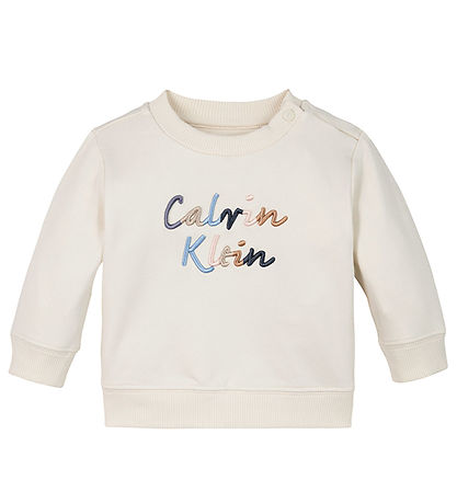 Calvin Klein Sweat Set - Colour Logo - Tofu White