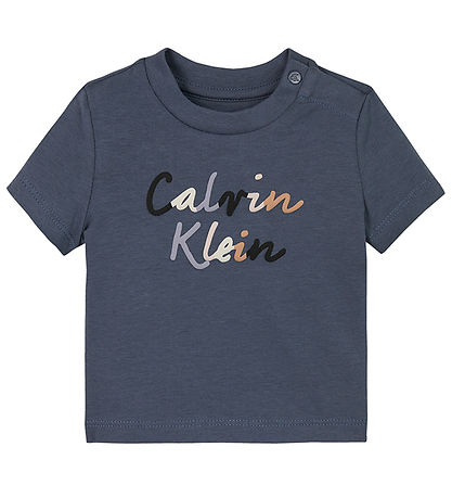 Calvin Klein Sett - Stuttbuxur/Stuttermabolur - Colour Lógó - Gr