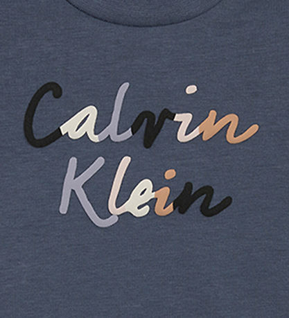 Calvin Klein Sett - Stuttbuxur/Stuttermabolur - Colour Lógó - Gr