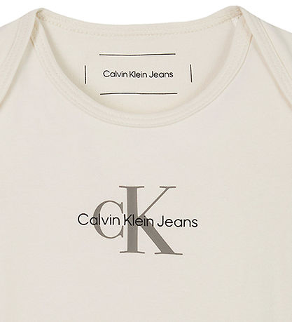 Calvin Klein Samfella k/æ - Monogram - Tofu White