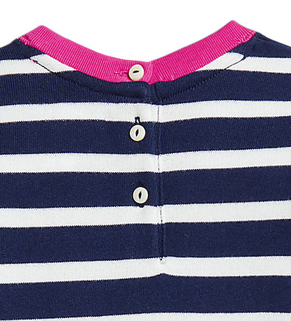 Polo Ralph Lauren Sweatkleid m. Bloomers - Navy/Weiß gestreift m