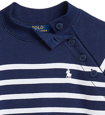 Polo Ralph Lauren Sweatshirt - Navy/Wit Gestreept