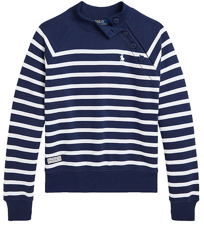 Polo Ralph Lauren Sweatshirt - Navy/Wit Gestreept
