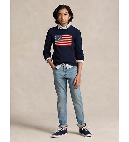 Polo Ralph Lauren Jeans - Sullivan Slim - Blár