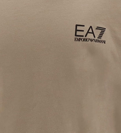 EA7 Stuttermabolur - Cobblestone