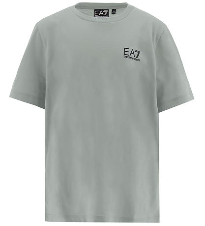 EA7 Stuttermabolur - Green Umhverfi