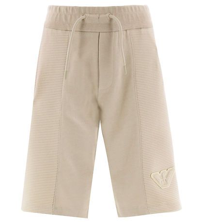 Emporio Armani Stuttbuxur/Stuttermabolur - Silfur Mittisband