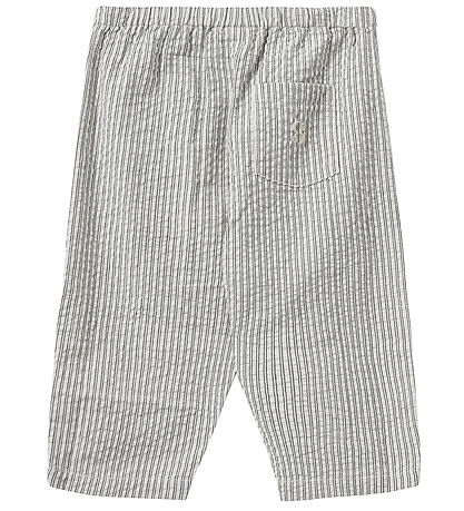 Sofie Schnoor Trousers - White Black Striped