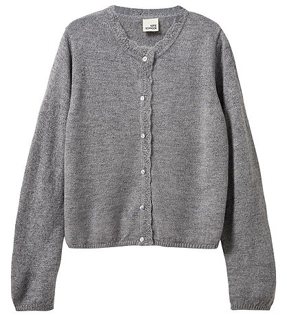Sofie Schnoor Cardigan - Knitted - Wool - Grey Melange