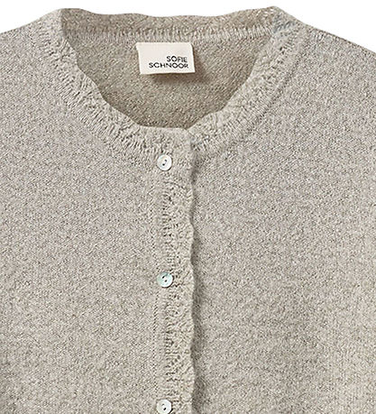 Sofie Schnoor Cardigan - Knitted - Deer Melange